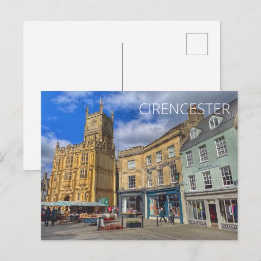Cirencester Briefkaart (Voorkant / Achterkant)