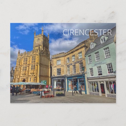Cirencester Briefkaart (Voorkant)