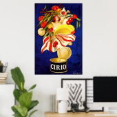 Cirio Tomaten  reclame voor levensmiddelen Poster (Thuiskantoor)
