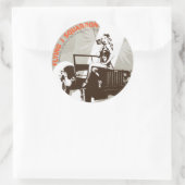 CIRKEL 2COLOR RONDE STICKER (Tas)