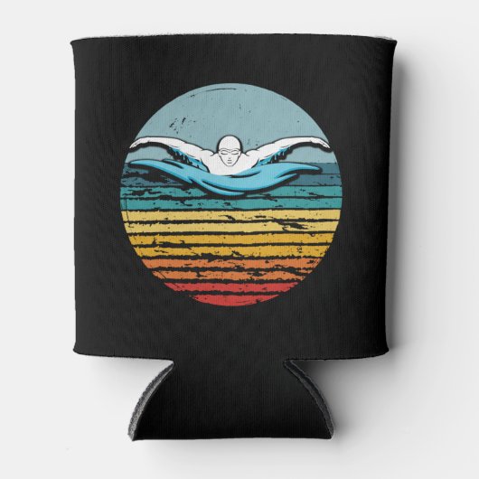 Cirkel 80-seconden zwemtocht Blikjeskoeler (Voorkant)