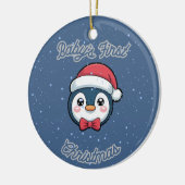 Cirkel Aandenken Ornament - Baby's Eerste Kerstmis (Links)