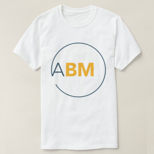 Cirkel ABM met vrede liefde moedermelk T-shirt (Design voorkant)