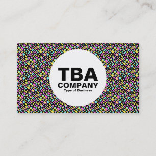 Cirkel - Abstracte kleuren Visitekaartje