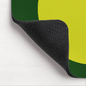 Cirkel - Banaan en Donkergroen Muismat (Hoek)