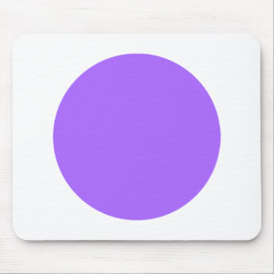 Cirkel - Blauw Paars op wit Muismat