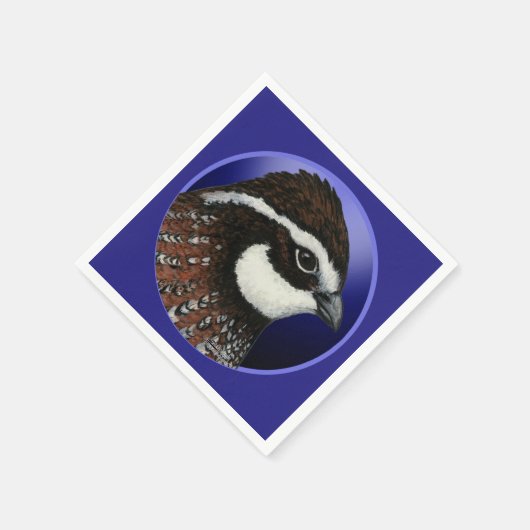 Cirkel Bobwhite Quail Head Servetten (Hoek)