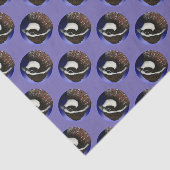 Cirkel Bobwhite Quail Head Tissuepapier (Detail)