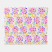 Cirkel Bright Blanket Fleece Deken (Voorkant (Horizontaal))