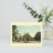 Cirkel, buffel NY 1913 Vintage Briefkaart (Staand voorkant)