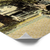 Cirkel, buffel NY 1913 Vintage Poster (Hoek)