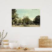 Cirkel, buffel NY 1913 Vintage Poster (Keuken)