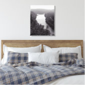 Cirkel Canvas Afdruk (Insitu (Slaapkamer))