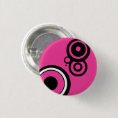 Cirkel, cirkel ronde button 3,2 cm (Voorkant /achterkant)
