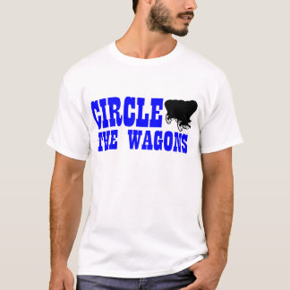 Cirkel de wagens t-shirt