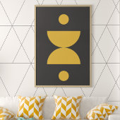 Cirkel Die Cut Art Poster