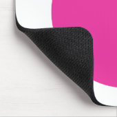 Cirkel - Dp Roos en wit Muismat (Hoek)