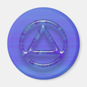 Cirkel en Driehoek Herstel Soberheidsmagneet Magneet