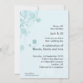 Cirkel en Spiraal (blauw) 5x7 Kaart (Voorkant)