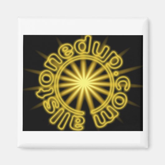 cirkel en ster magneet (Voorkant)