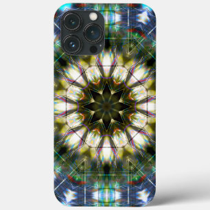 Cirkel- en sterkaleidoscoop in acrylstijl Case-Mate iPhone case