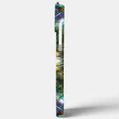 Cirkel- en sterkaleidoscoop in acrylstijl Case-Mate iPhone case (Achterkant / Links)