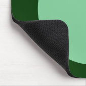 Cirkel - Faded groen en DK groen Muismat (Hoek)