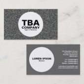 Cirkel - Fine Granite Visitekaartje (Voorkant / Achterkant)