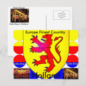 Cirkel Foto Briefkaart - holland (Voorkant / Achterkant)