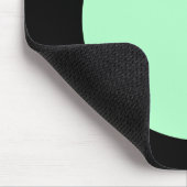 Cirkel - Ghost Green en Black Muismat (Hoek)