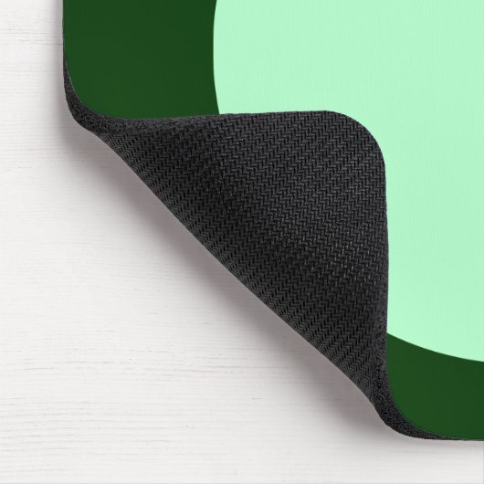 Cirkel - Ghost Green en DK Green Muismat (Hoek)