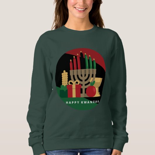 cirkel Happy Kwanzaa Trui (Voorkant)