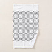 Cirkel herhaling bad handdoek (Handdoek)