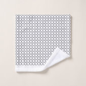 Cirkel herhaling bad handdoek (Wasdoekje)