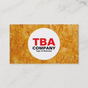 Cirkel - hout 03 visitekaartje