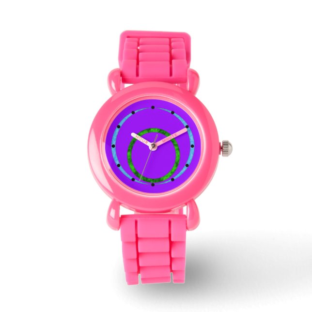 Cirkel in cirkel horloge (Voorkant)