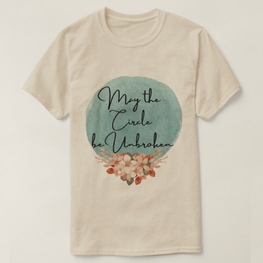 Cirkel is niet gebroken t-shirt (Design voorkant)