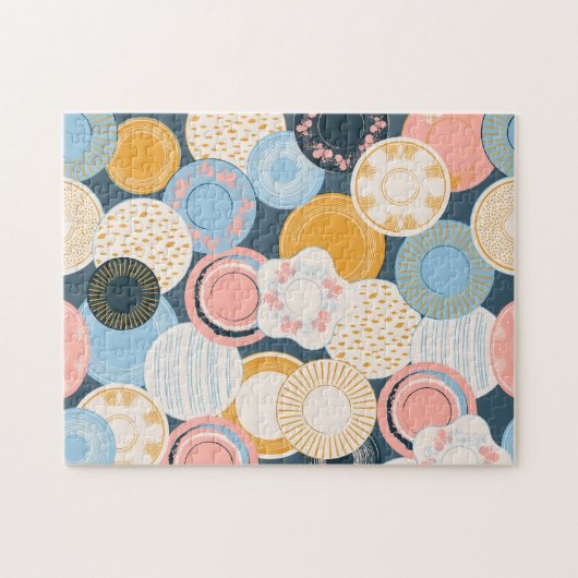 Cirkel Legpuzzel (Horizontaal)