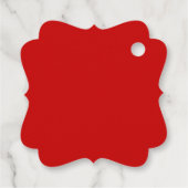 Cirkel lijst dubbel geluk Chinees bruiloft Bedankjes Labels (Achterkant)