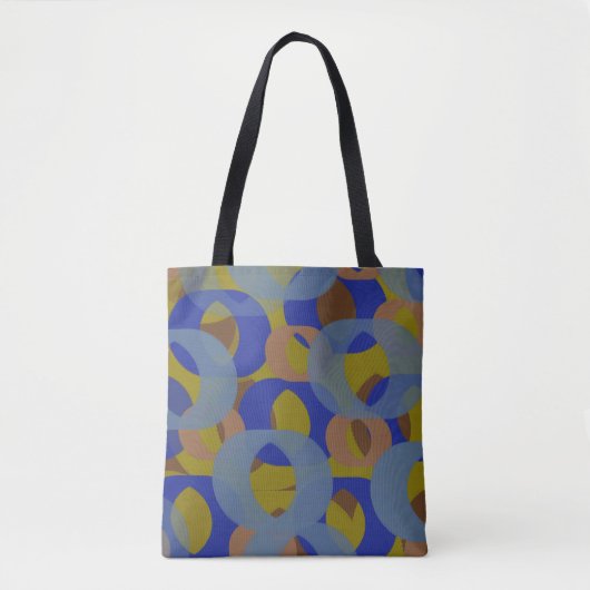 Cirkel links tote bag (Voorkant)
