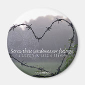 Cirkel Magnet Barbed Wire (Voorkant)