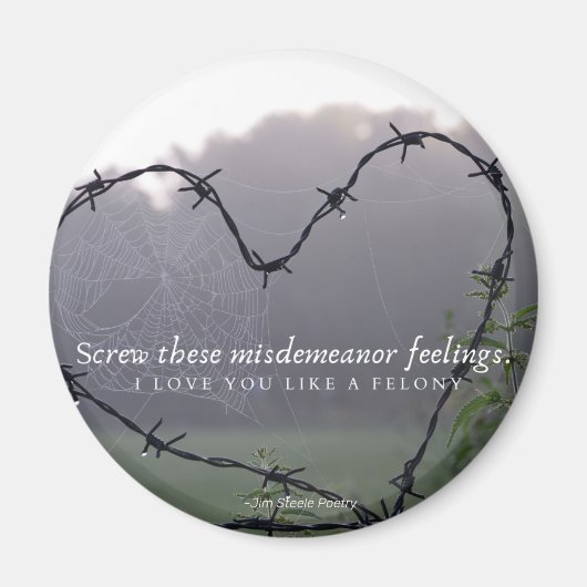 Cirkel Magnet Barbed Wire (Voorkant)