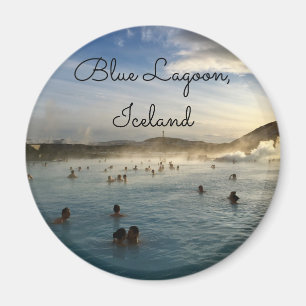 Cirkel Magnet Blue Lagoon Sjabloon