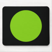 Cirkel - Martian Green en Black Muismat (Voorkant)