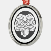 Cirkel met klimop metalen ornament (Links)