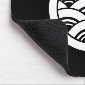 Cirkel met seigaiha muismat (Hoek)