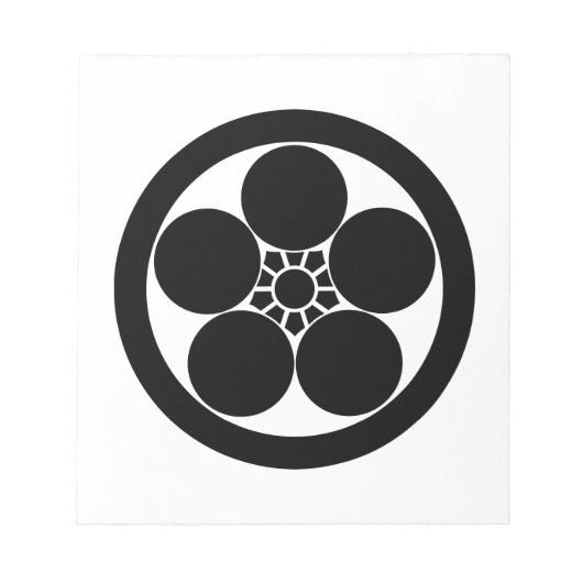 Cirkel met umebachi notitieblok (Voorkant)