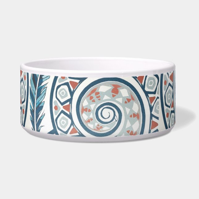 cirkel met veer voerbakje (Voorkant)