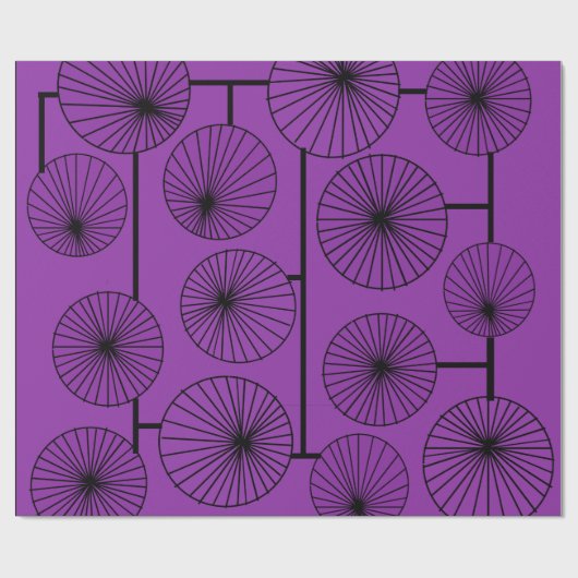 Cirkel mobiel cadeaupapier (Vlak)