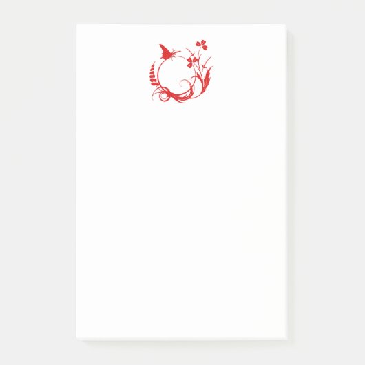 Cirkel na het opmaken van notities post-it® notes (Voorkant)